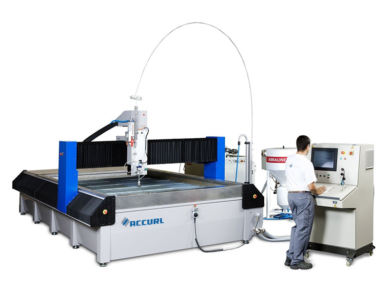 small water jet cutting machine for metal / marble germany siemens main